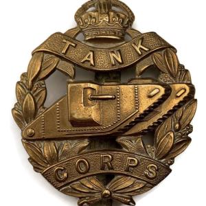 Ww1 British tank corp badge regiment 