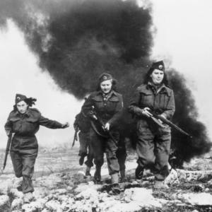 Yugoslavian partisan woman fighters 