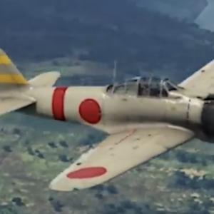 Japans zero fighter bomber plane 