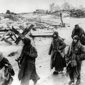 Volga river freezes stalingrad 