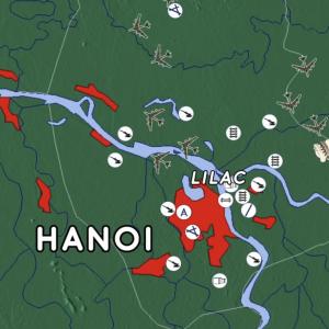Hanoi map of bombing 
