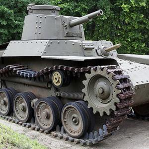 Japanese 97 chi-ha tank 