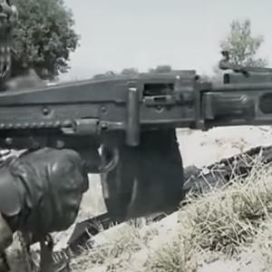Mg-3 machine gun 