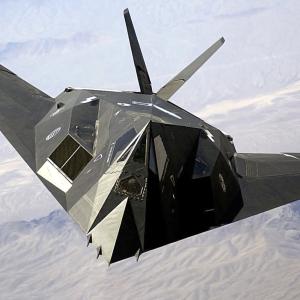 F-117 night hawk plane fighter bomber 