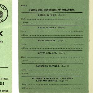 British ration book 