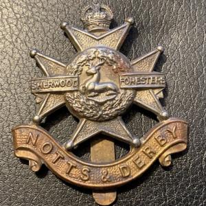Sherwood Foresters regiment badge 