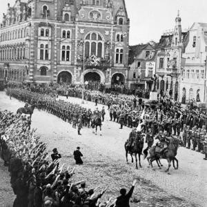 German troops into Rhineland 