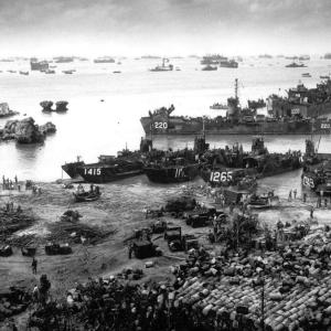 Us troop beach landings 