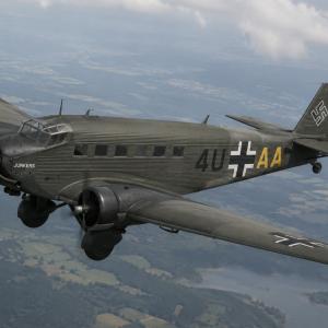 German ju 52 plane 