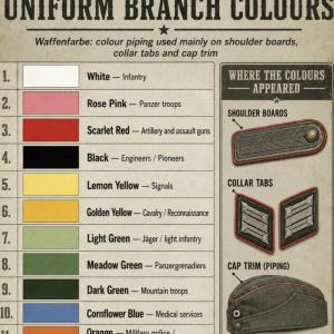 Waffenfarbe colour identification 