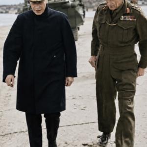 King George and general montgomery 