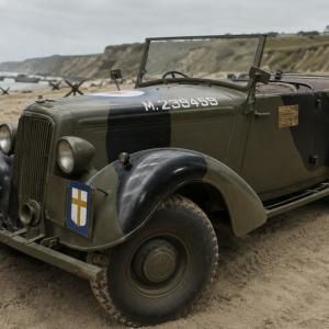 Monty’s staff car