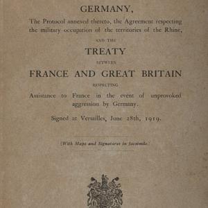 Treaty of Versailles 