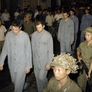 Hanoi prisoner march Vietnam war propaganda 