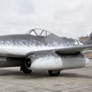 German luftwaffe me 262 jet plane 