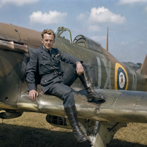RAF pilot ray holmes 