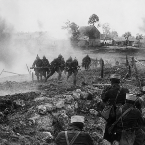 Ww1 gernany invades France 
