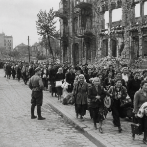 German troops marching polish to massacre wolf