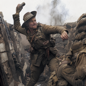 Ww1 Australian soldier throwing hand grenade 
