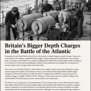 Britains depth charges 