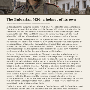 Bulgarian m-36 helmet