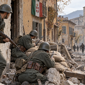 Italy declares war on Germany 
