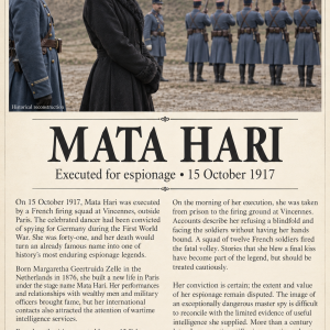 Execution of Mata hari