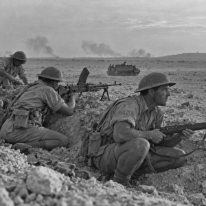 Australian troops defending 