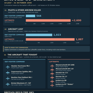 Battle of Britain statistics 